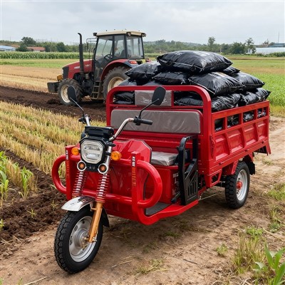 Triciclo elétrico para carga